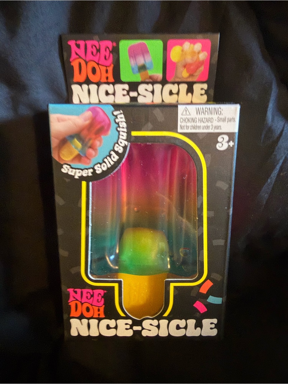 Needoh Nice-Sicle Squishy Toy - Rainbow